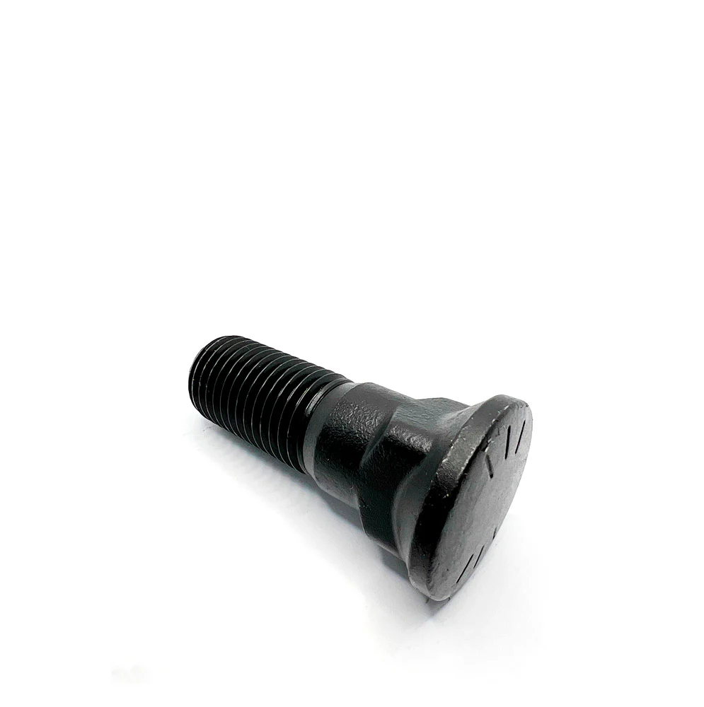 1-1/4-7 X 4in UNC Grade 8 #3 Dome Head Scraper Blade Plow Bolt Plain Finish