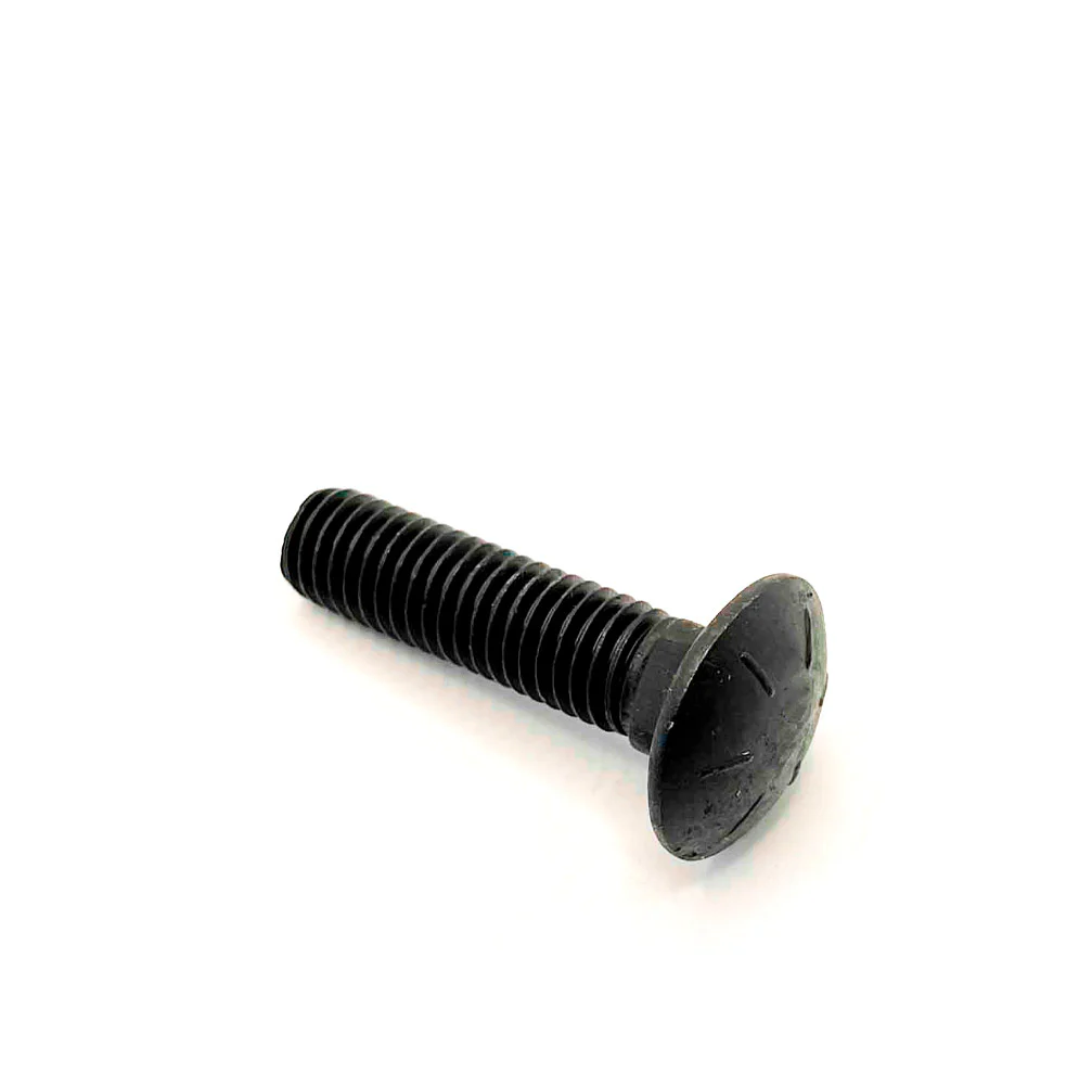 1/2-13 X 2in UNC Grade 8 Full Thread Shaker Screen Plow Bolt Plain Finish
