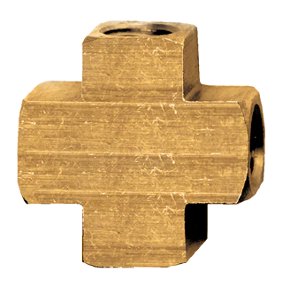 1/4in Brass Extruded Cross