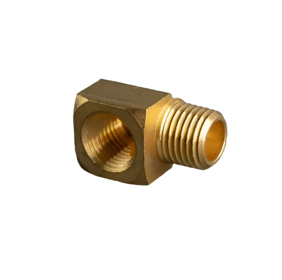 1/8in Extruded 90° Brass Street Elbow