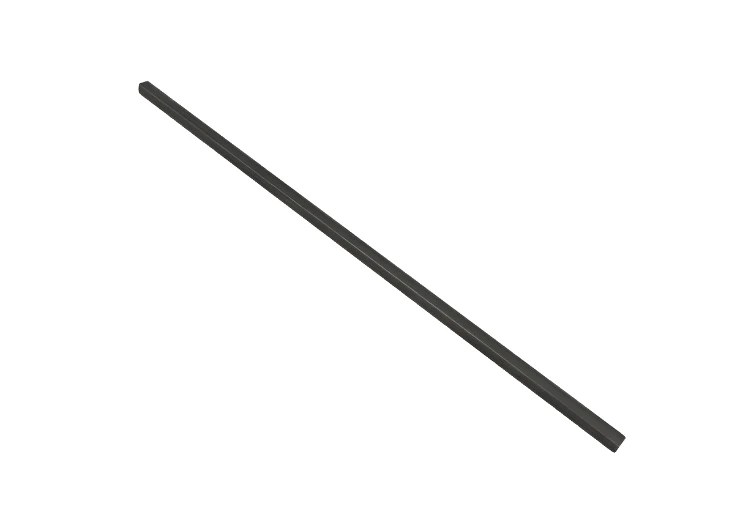 1/8 x 12" Square Key Stock Plain Finish
