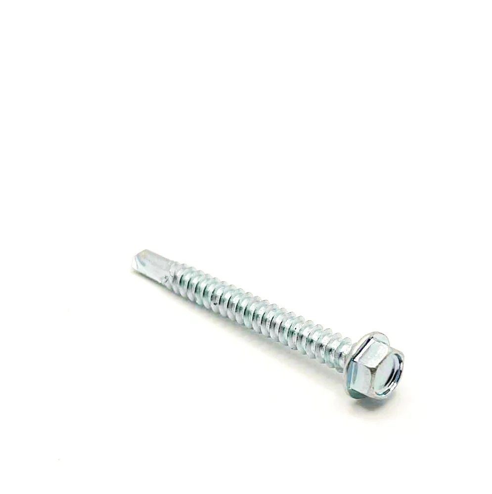 #12 x 2in Hex Washer Tek Screw