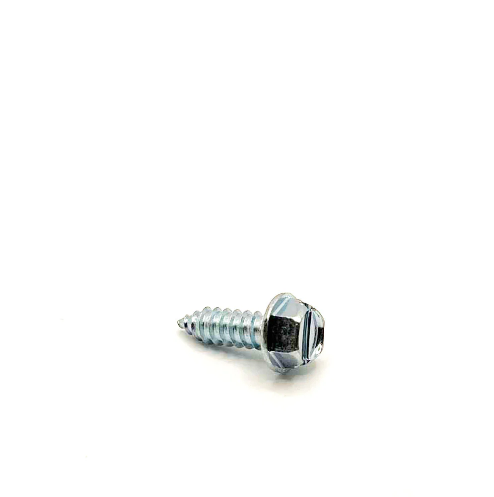 #14 x 3/4in Slotted Hex Washer Tapping Screw