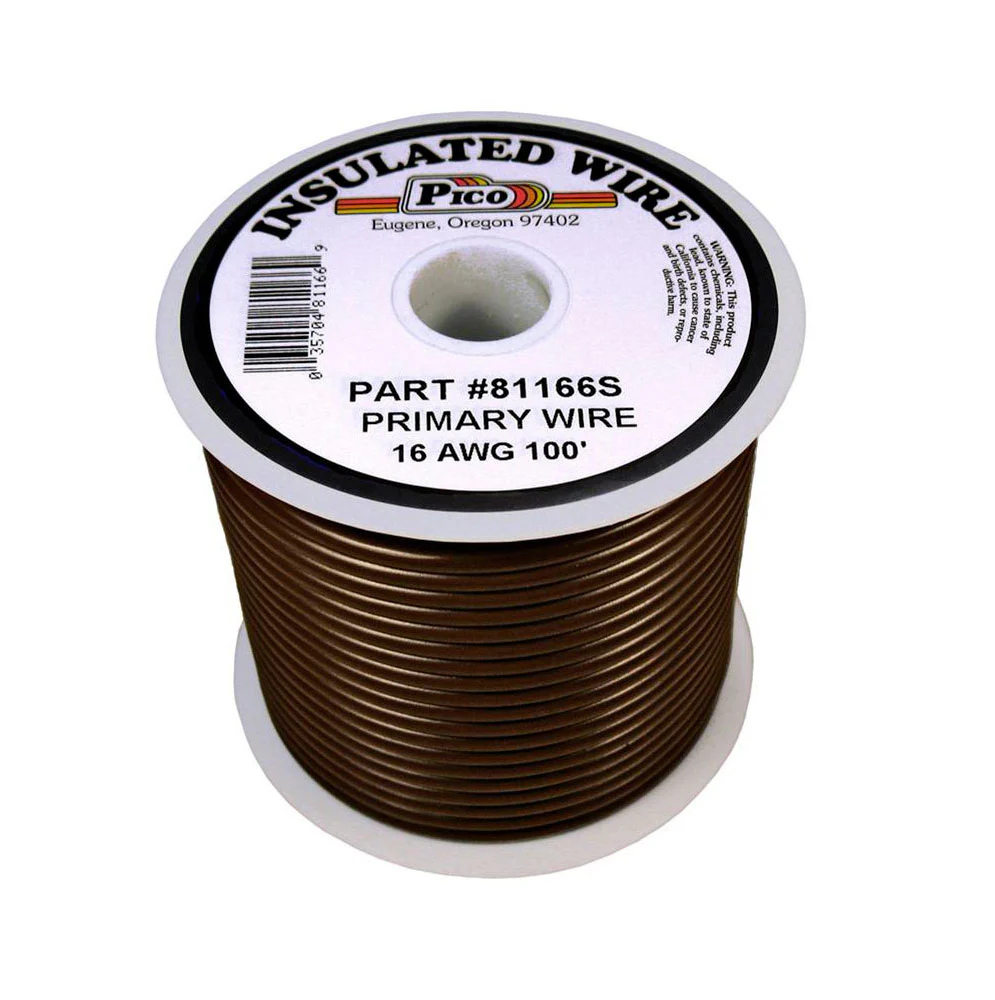 16ga Primary Wire Brown