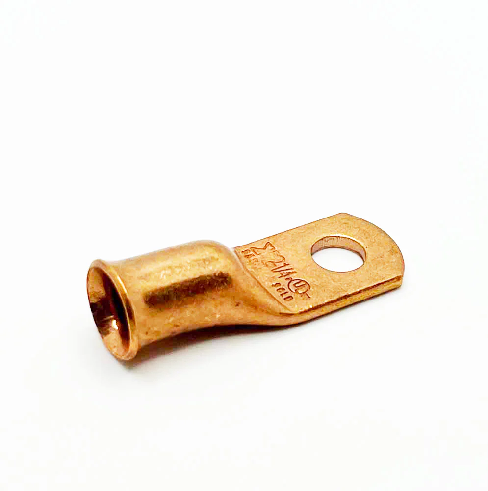 2Ga 1/4in Stud Battery Copper Lug