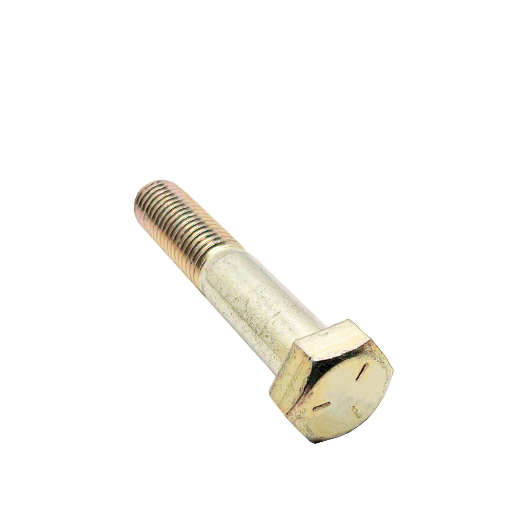 3/4-10 x 4in UNC Grade 5 Hex Cap Screw Clear Zinc