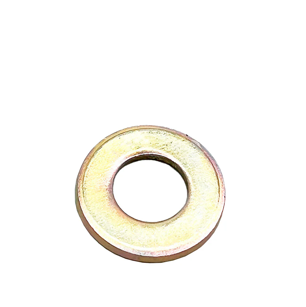 5/16in SAE Thru-hardened Flat Washer Yellow Zinc