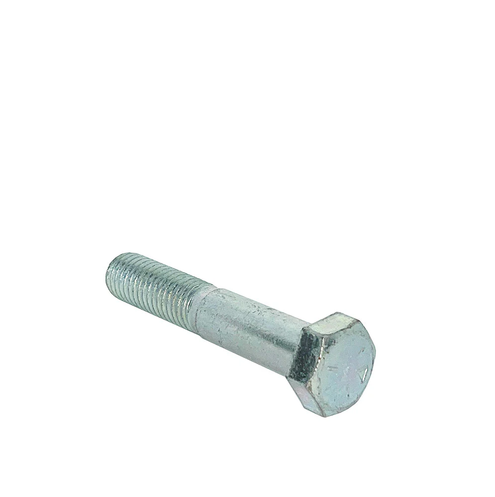 5/8-11 x 3-1/2in UNC Grade 5 Hex Cap Screw Clear Zinc