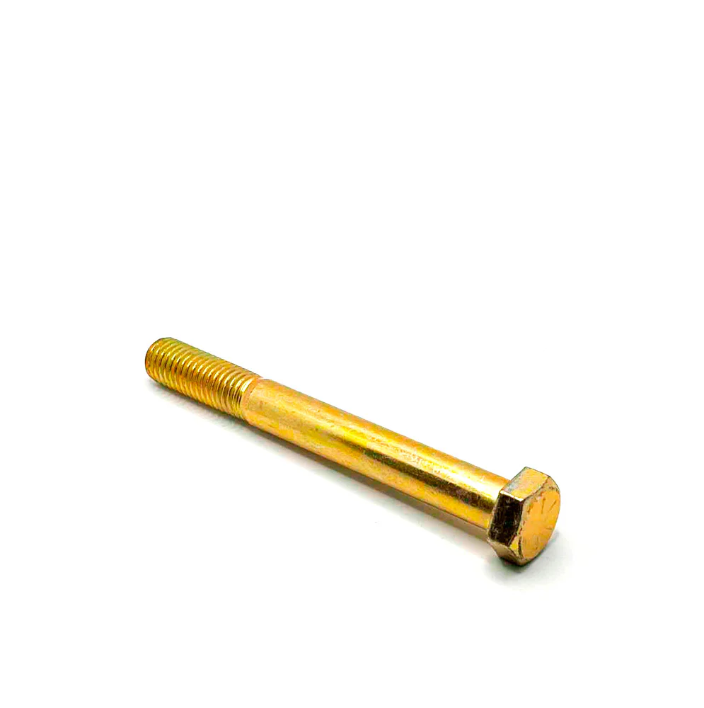 5/8-11 x 5-1/2in UNC Grade 8 Hex Cap Screw Yellow Zinc