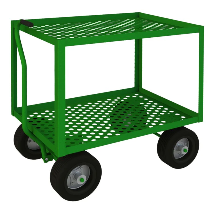 5th Wheel Garden Truck with 2 Shelves