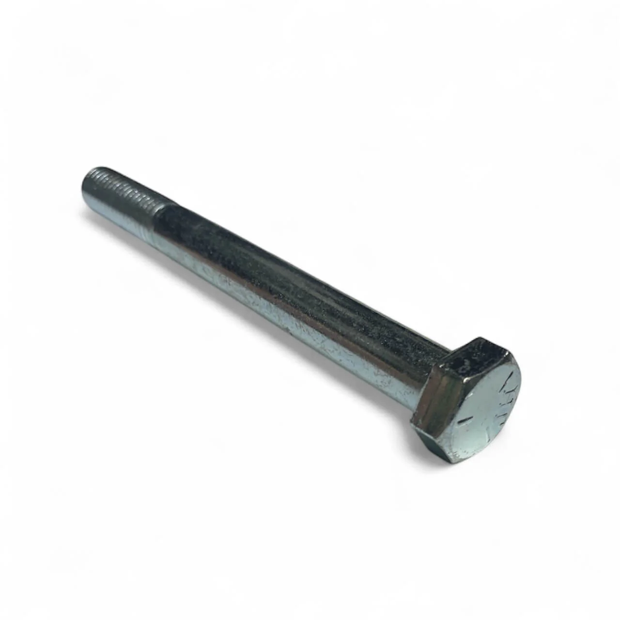 7/16-14 x 5in UNC Grade 5 Hex Cap Screw Clear Zinc