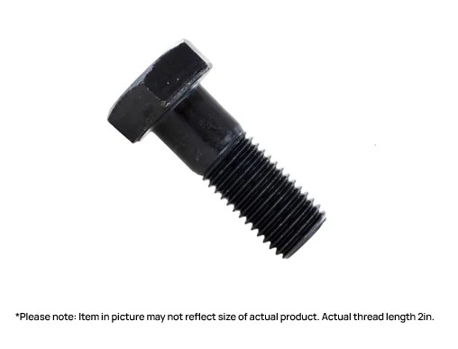 7/8-9 x 5.5in UNC A325 Structural Bolt Plain Unplated
