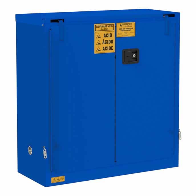 30 Gal. Self-Close Corrosive Storage