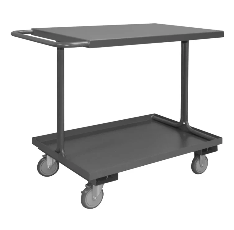 Easy Access Cart with 2 Shelves