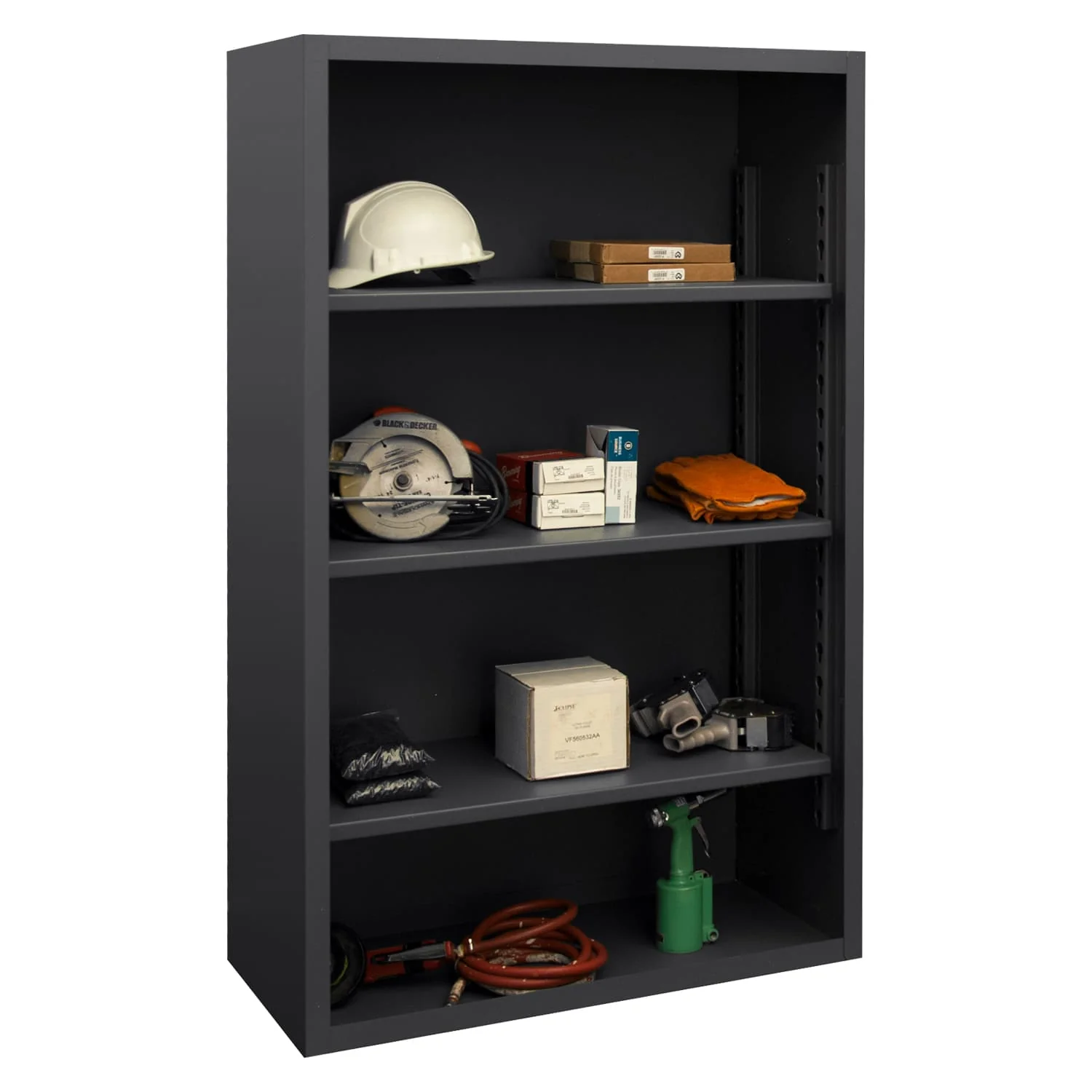 Enclosed Sheving with 3 Shelves