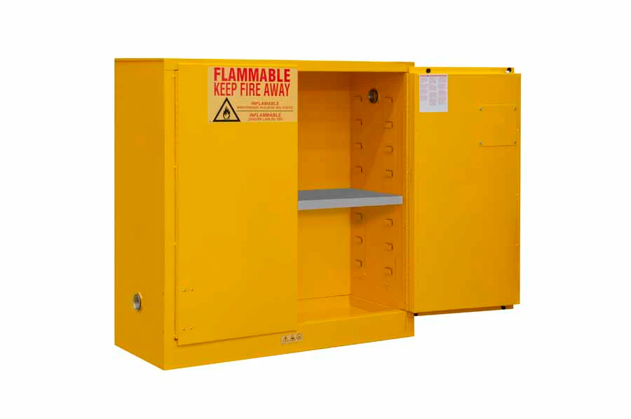 30 Gal. Manual-Close Flammable Storage