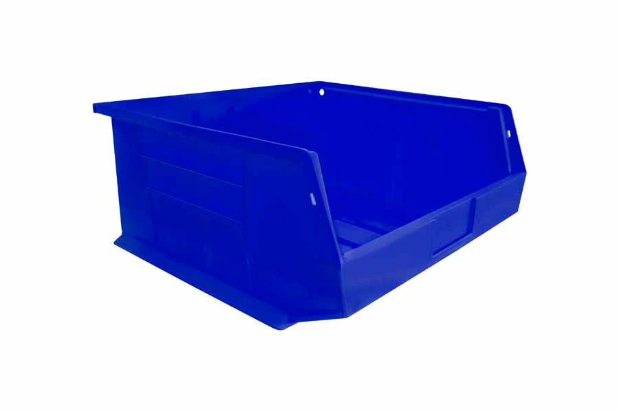16in x 15in x 7in Blue Hook-On-Bin