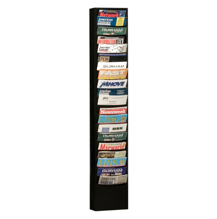 Lit Rack with 20 Pockets