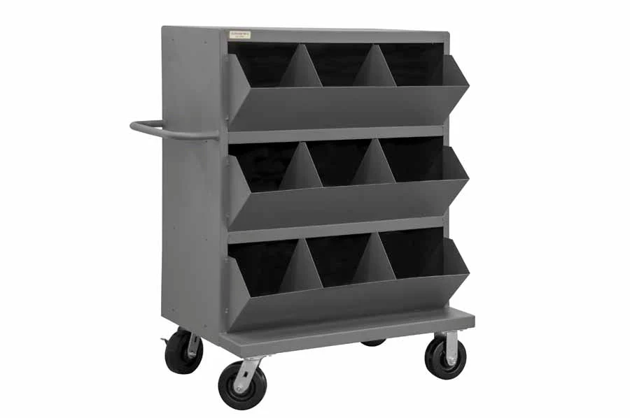 Mobile Bin with 9 Holes