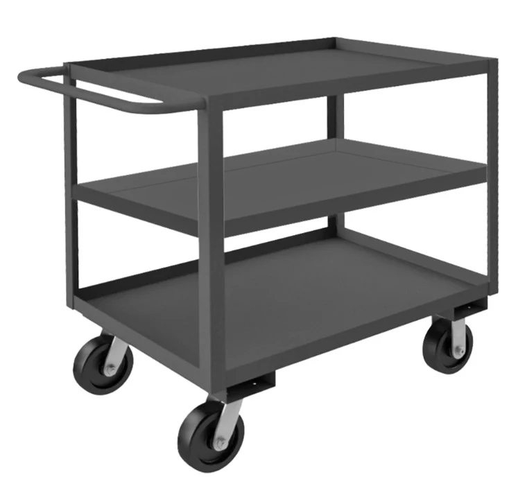 24in x 48in Stock Cart with 3 Shelves